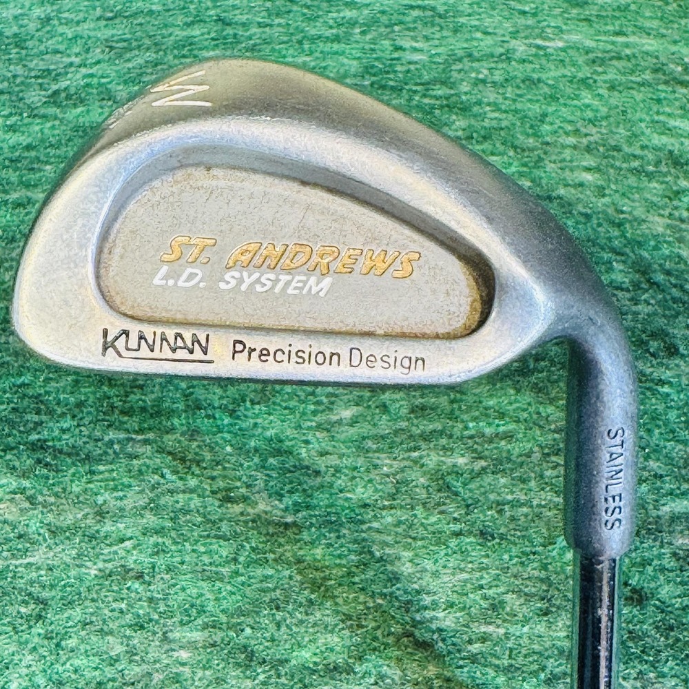 St. Andrews L.D. System Wedge Mens RH 39 In Steel Shaft Silver Golf Club
